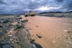 Westsahara, Algerien: Algerien: Expedition Hoggar, Tassili und Tadrart - Flussquerung nach Regenfällen
